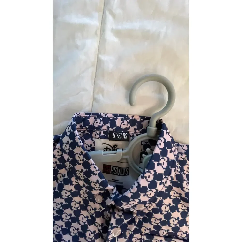 NWT Disney "Pixel Pal" – Preschooler KUNUFLEX Short Sleeve Shirt - 5T - Picture 2 of 3